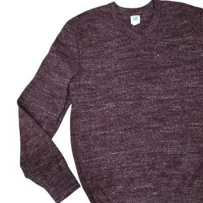 Suéter GAP morado de lana para hombre - miniatura 2