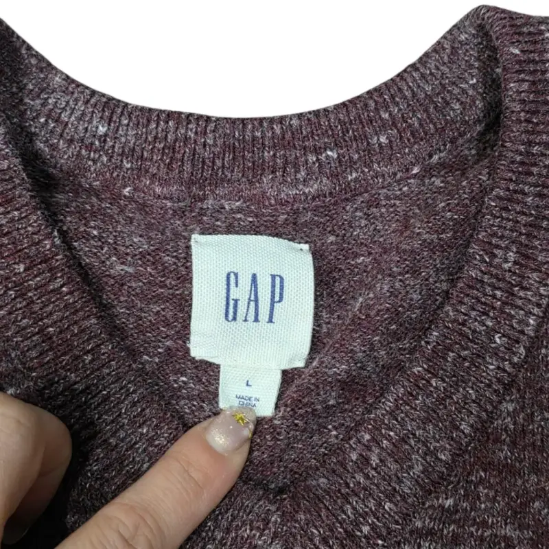 Suéter GAP morado de lana para hombre - 3