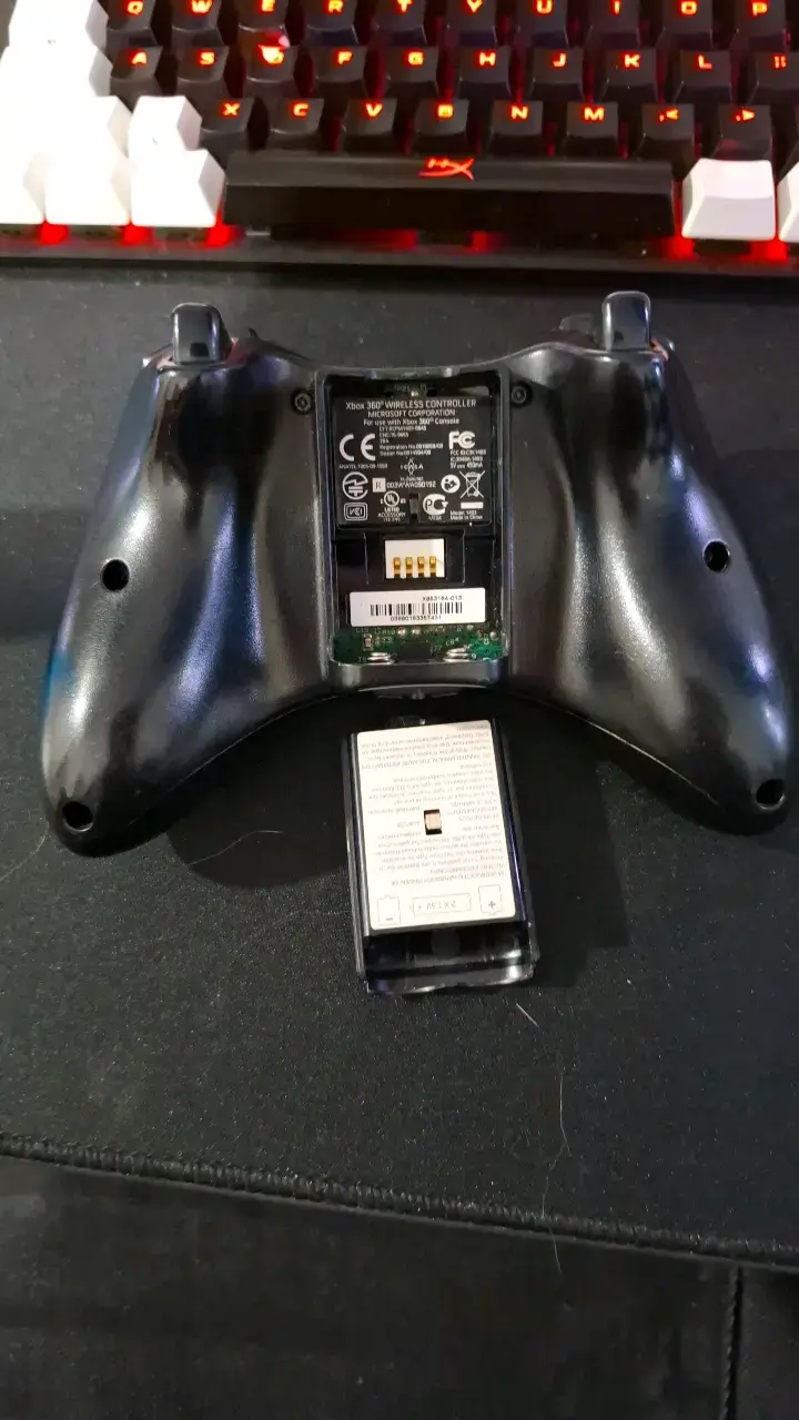 Control inalámbrico para Xbox 360 negro - 3