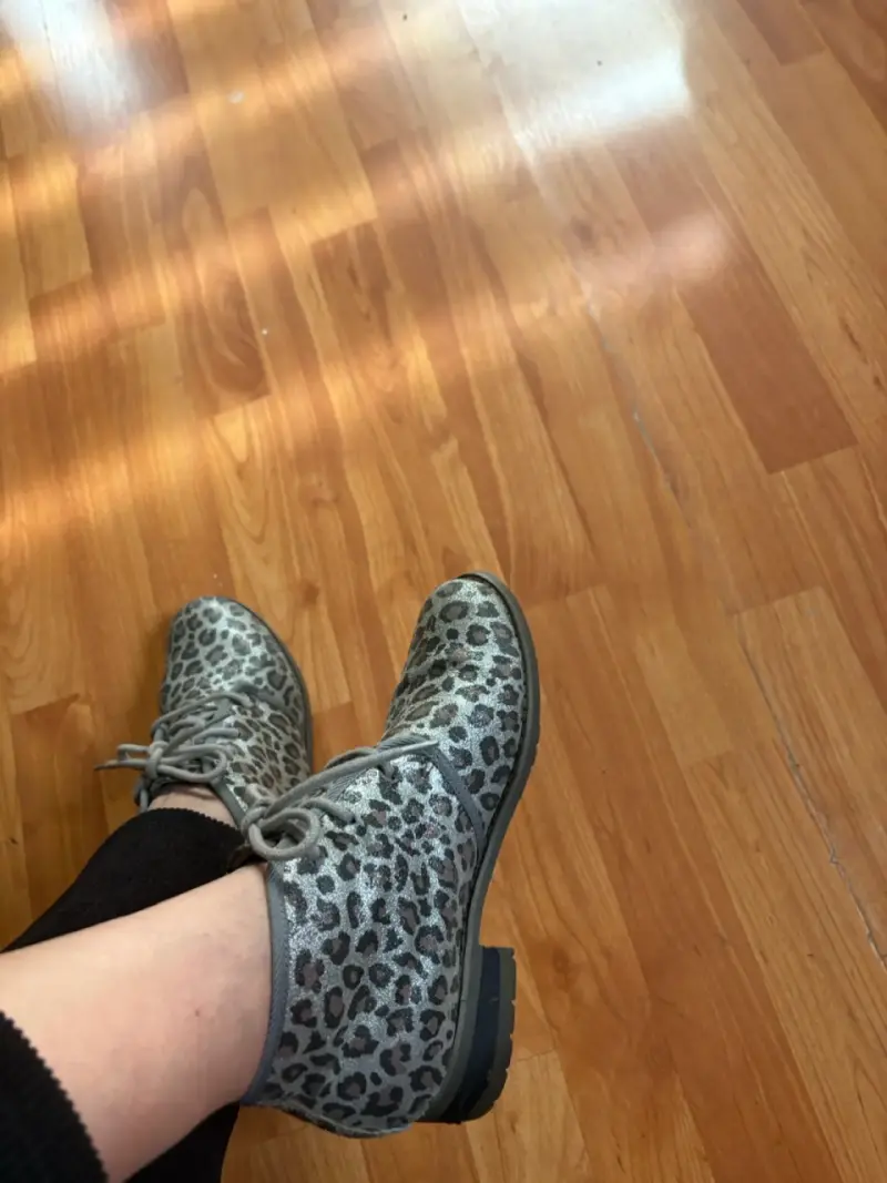 Botines animal print mujer CAT - 2