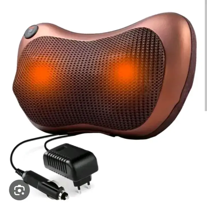Cojín masajeador eléctrico con calor