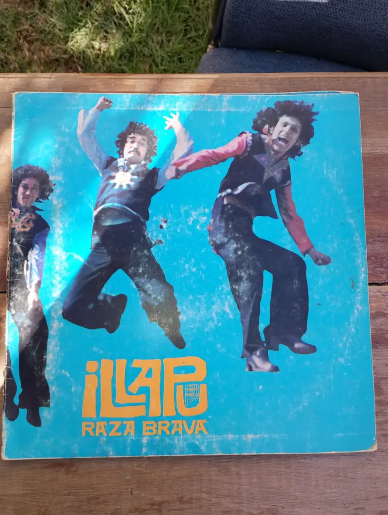 Vinilo Illapu Raza Brava vintage - 1