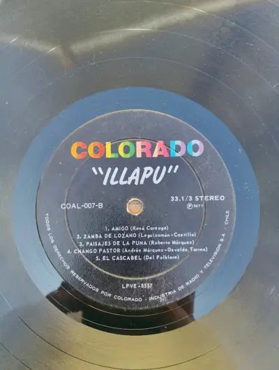Vinilo Illapu Raza Brava vintage - miniatura 5