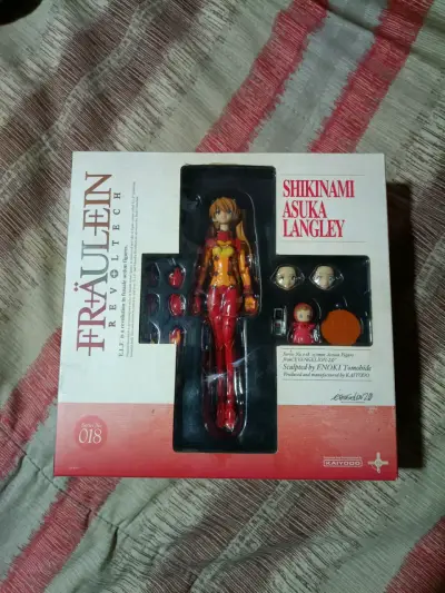 Figura de acción Asuka Langley Revoltech evangelio - miniatura 1