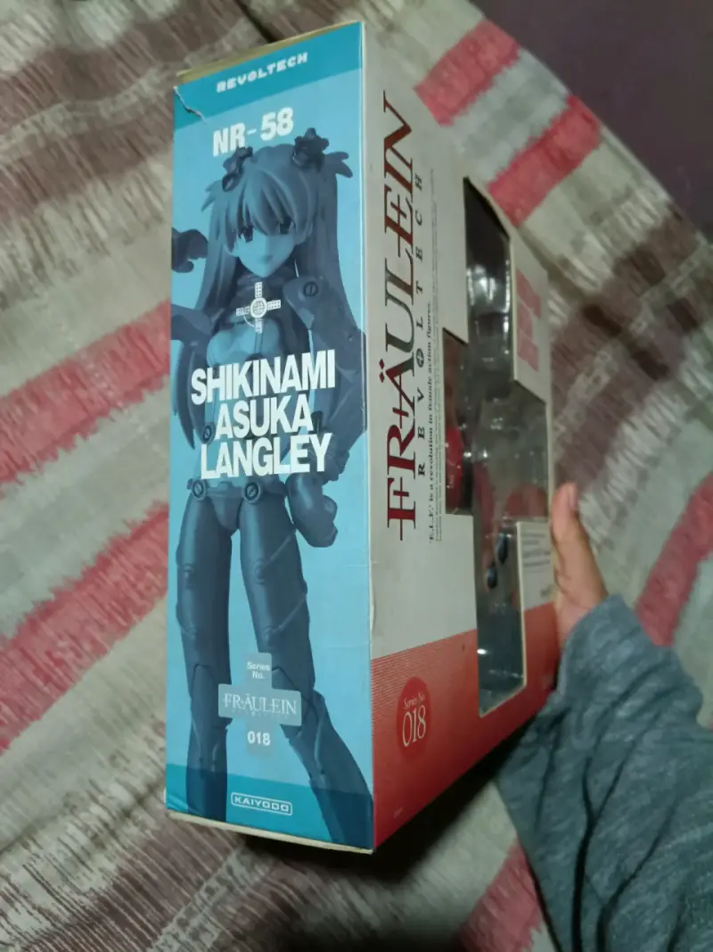 Figura de acción Asuka Langley Revoltech evangelio - 3