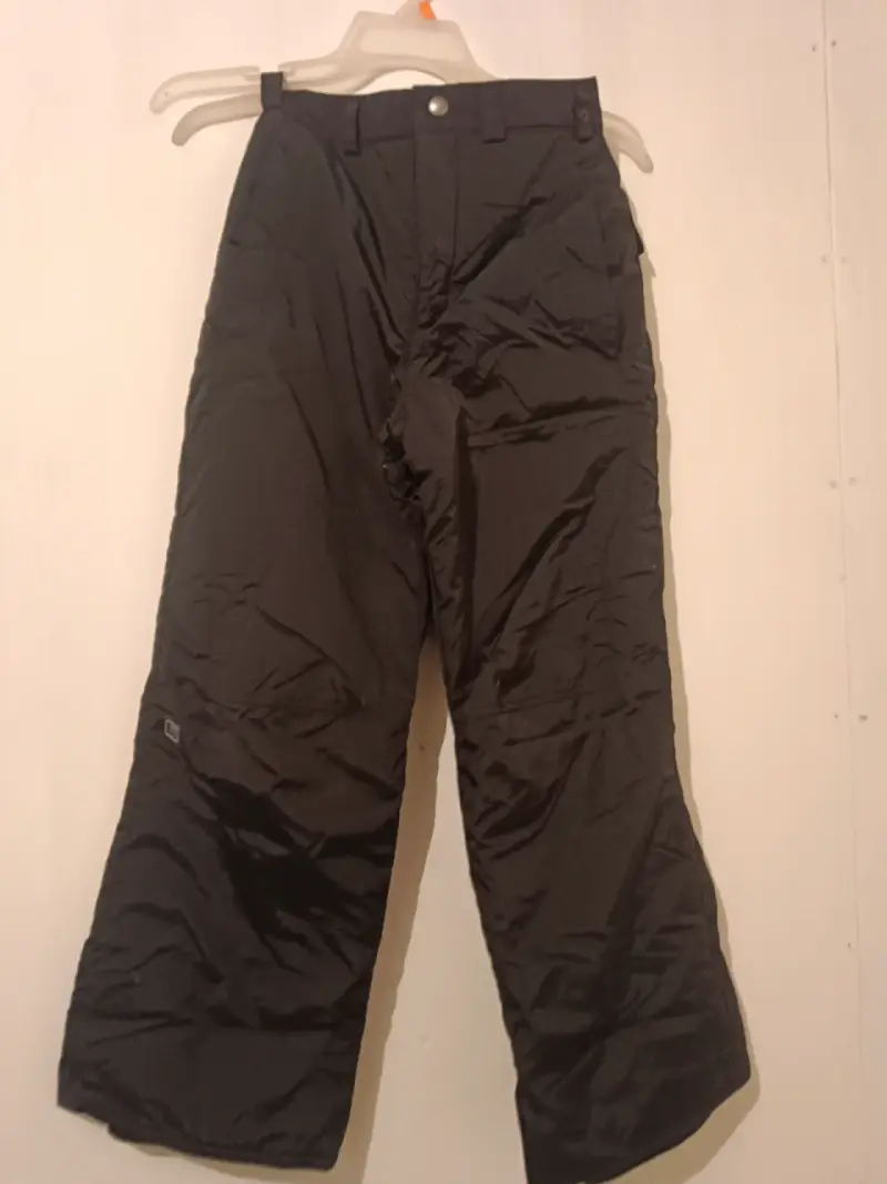 Pantalones de nieve negros para niños