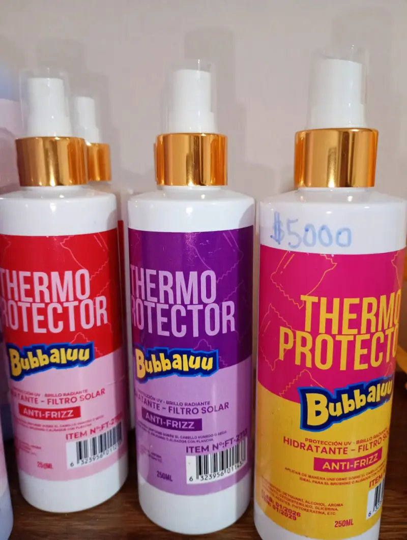 Spray protector térmico Bubbaluu anti-frizz