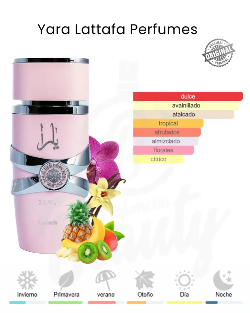 Perfume Yara de Lattafa 100ml - 3