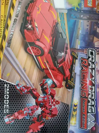 Set de bloques auto transformer lego (bootleg) - miniatura 1