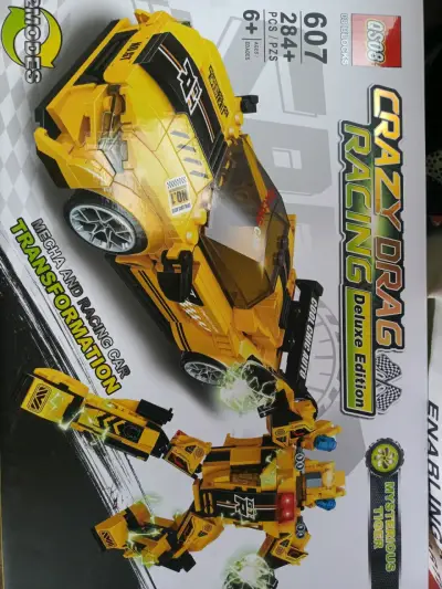 Set de bloques auto transformer lego (bootleg) - miniatura 2