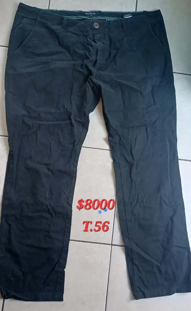 Pantalones negros Pyrex talla 56