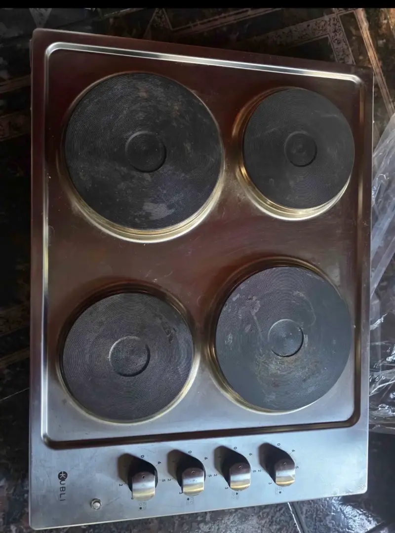 Encimera eléctrica Kubli de acero inoxidable