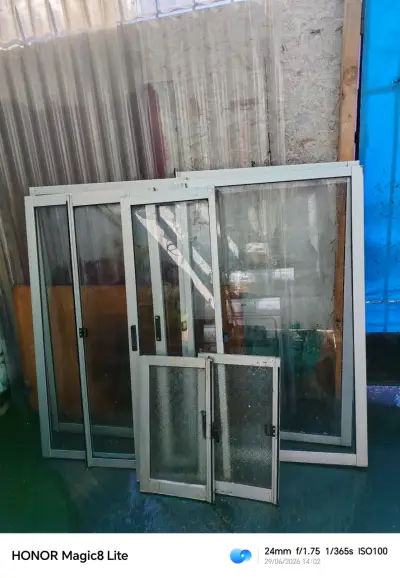 Ventanas correderas de aluminio usadas - miniatura 1