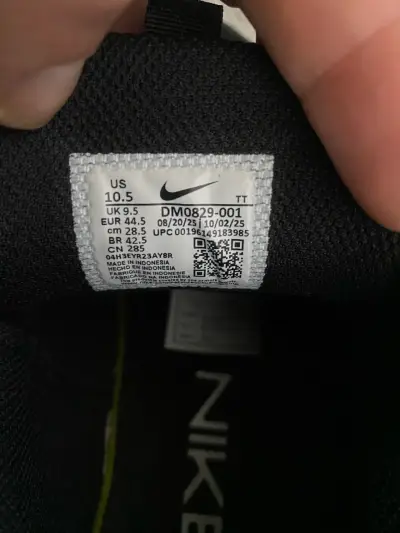 Zapatillas deportivas Nike Air Max negras - miniatura 4