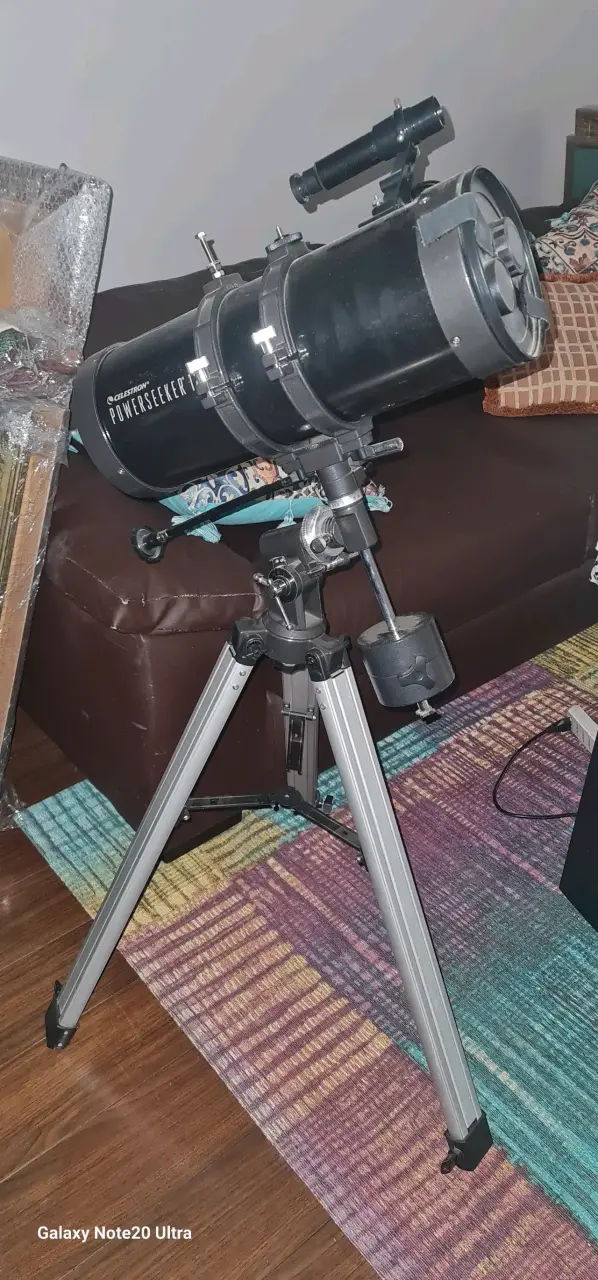 Telescopio Celestron PowerSeeker trípode ecuatoria - 2