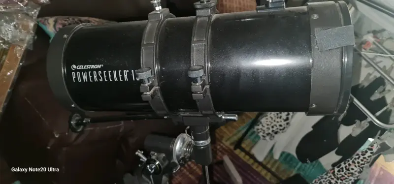 Telescopio Celestron PowerSeeker trípode ecuatoria - 3