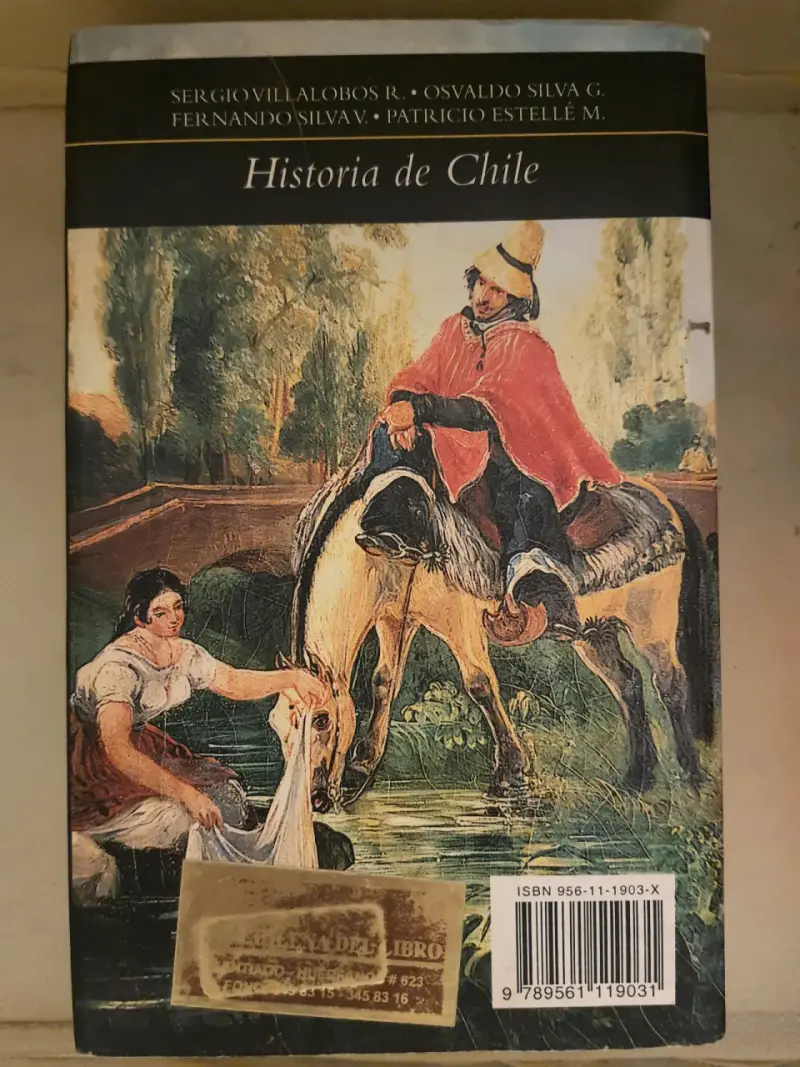 Libro 'Historia de Chile' de Sergio Villalobos - 3