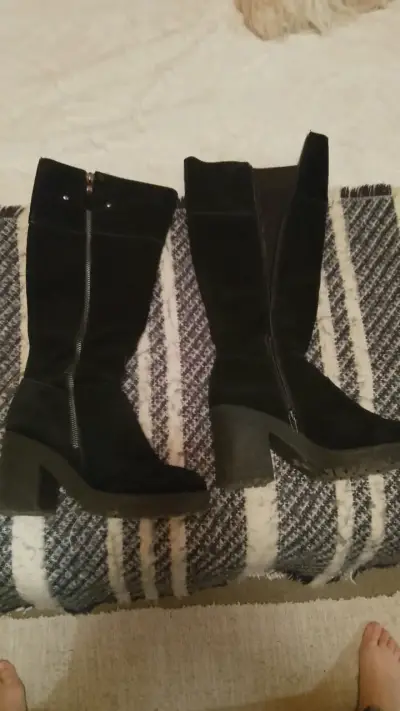 Bota Negra Tacon - miniatura 1