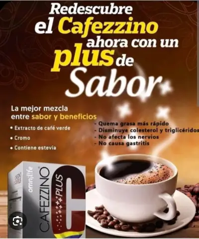 Café para bajar de peso Omnilife Cafecino Plus - miniatura 2