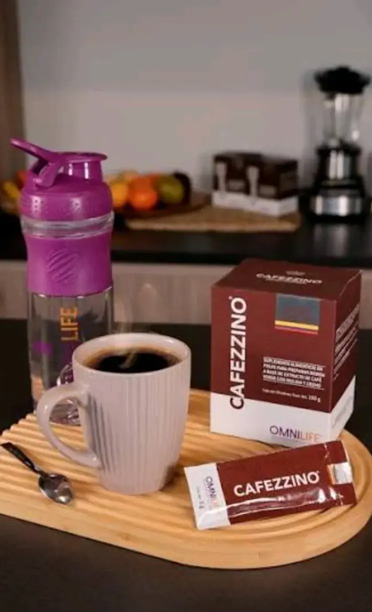 Café para bajar de peso Omnilife Cafecino Plus - 5