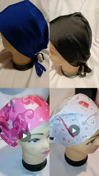 Gorros clínicos de lycra estampados - miniatura 2