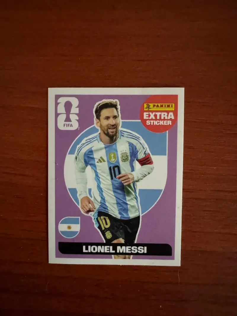 Lámina extra sticker Panini Lionel Messi FIFA 2026 - 1