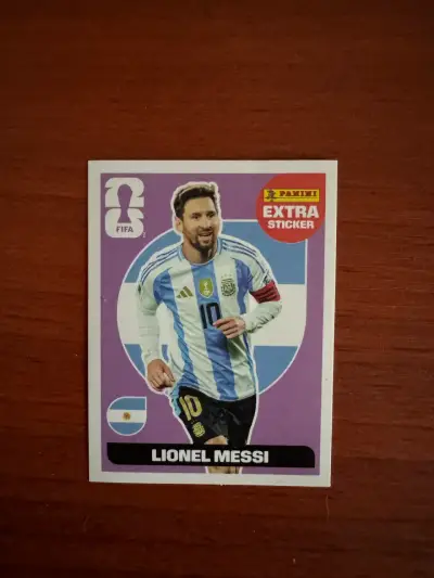 Lámina extra sticker Panini Lionel Messi FIFA 2026 - miniatura 1