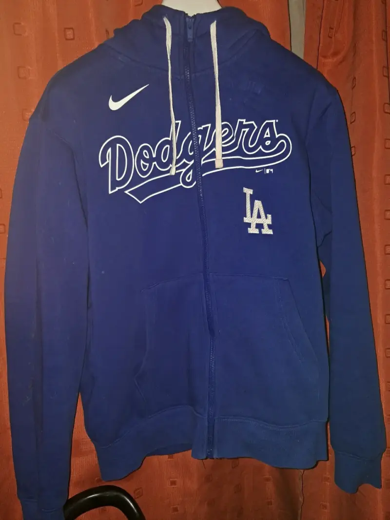 Polerón Nike Dodgers azul Original Talla M - 1