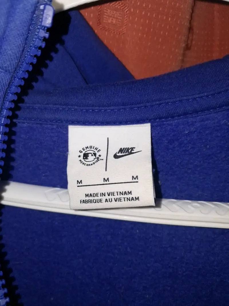 Polerón Nike Dodgers azul Original Talla M - 2