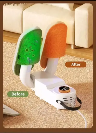 Secador de zapatos eléctrico portátil - miniatura 3