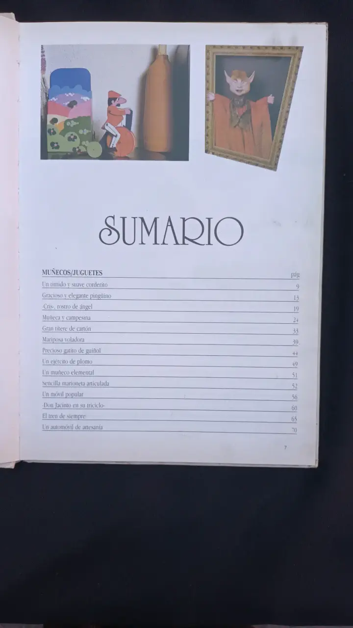 Libro 'Muñecos Juguetes' de artesanía - 2