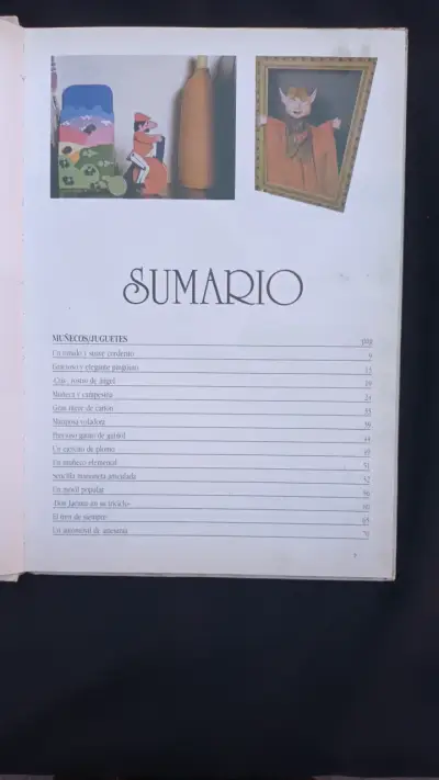 Libro 'Muñecos Juguetes' de artesanía - miniatura 2