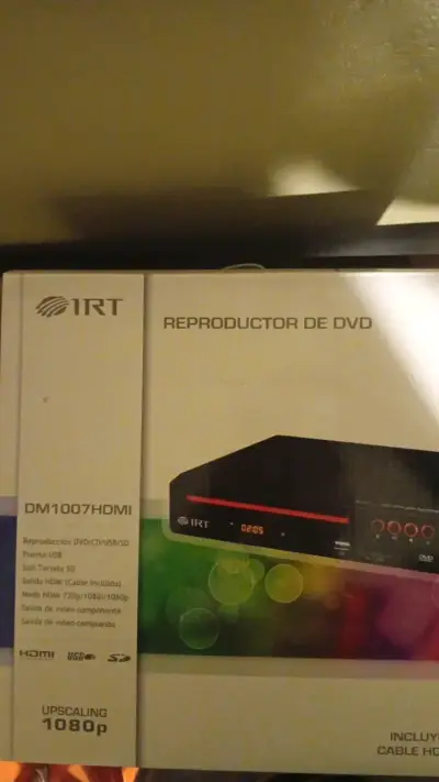 Reproductor de DVD IRT DM1007HDMI con HDMI - miniatura 1