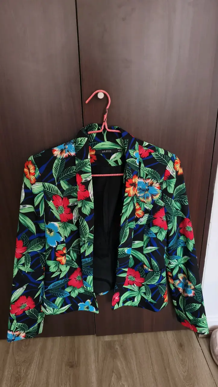 Blazer floral Ark & Co colorido - 1