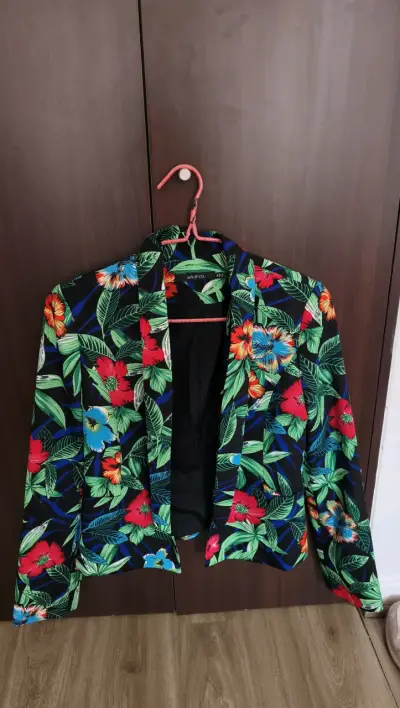 Blazer floral Ark & Co colorido - miniatura 1