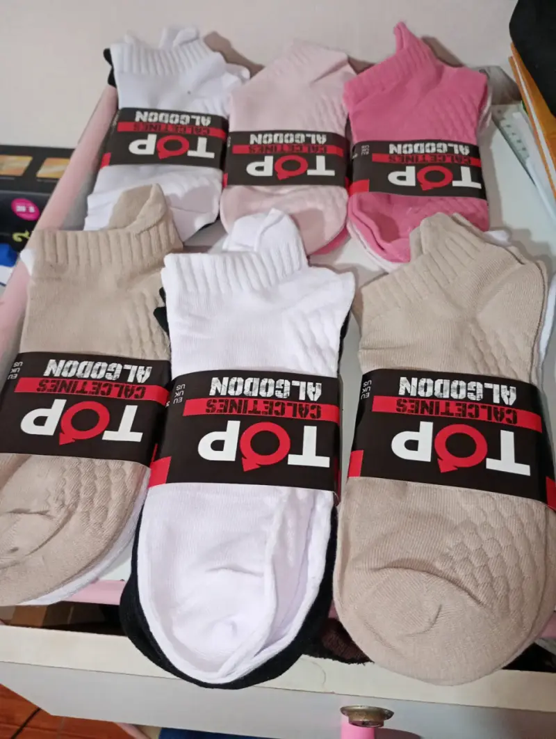 Pack de calcetines cortos Top en varios colores