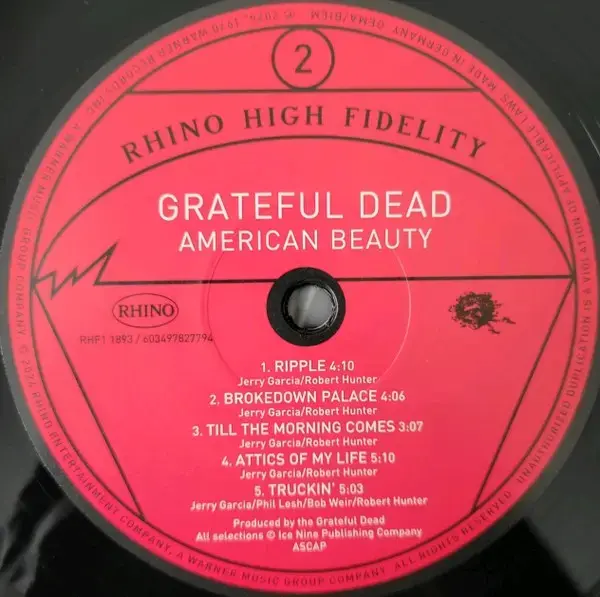 Grateful Dead - American Beauty - Rhino HiFi 2024 - 4