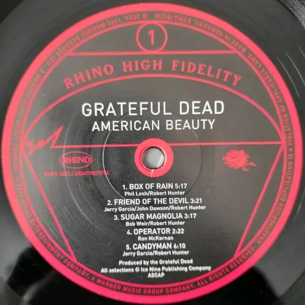Grateful Dead - American Beauty - Rhino HiFi 2024 - 5