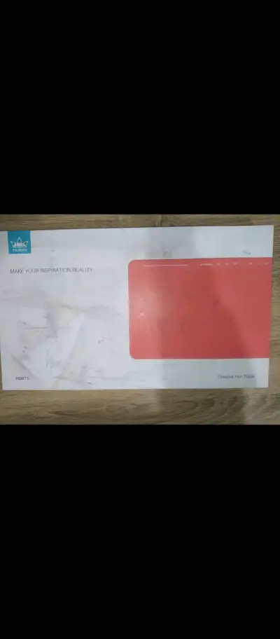 Tableta gráfica Huion HS611 roja - miniatura 1