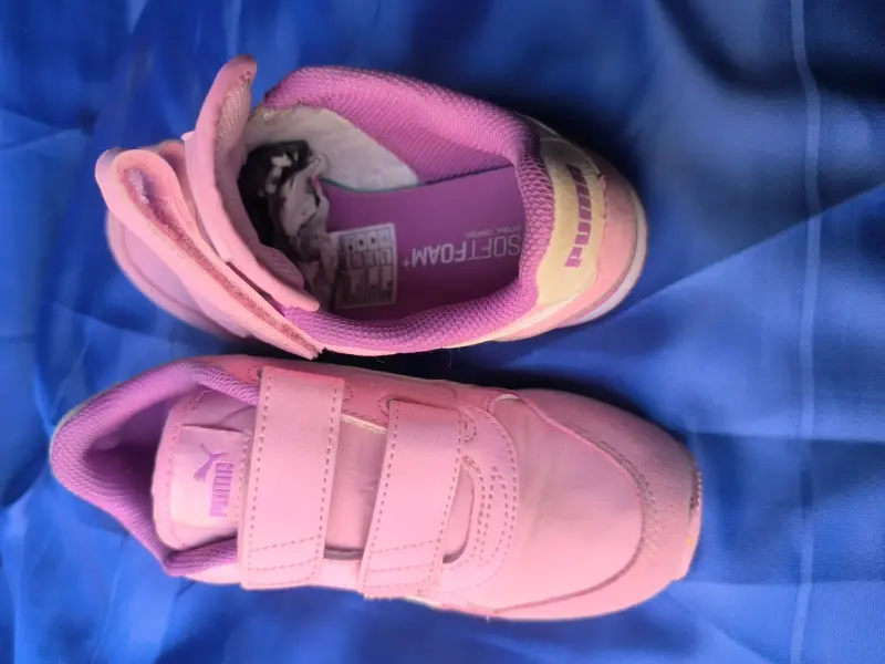 Zapatillas deportivas Puma rosadas para niños - 2
