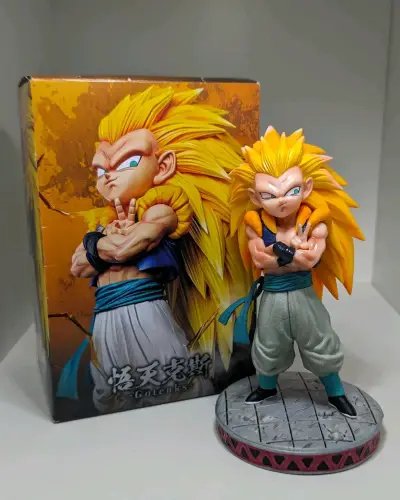 Figura Gotenks Super Saiyan 3 dragon ball z - miniatura 1