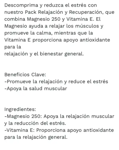 Pack Anti Estrés Magnesio y Vitamina E Jamieson - miniatura 2