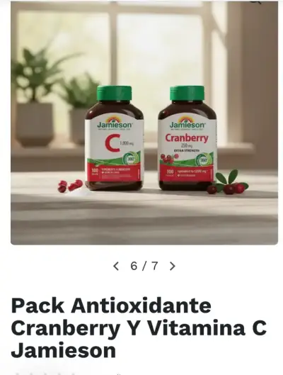 Pack antioxidante Cranberry y Vitamina C - miniatura 1