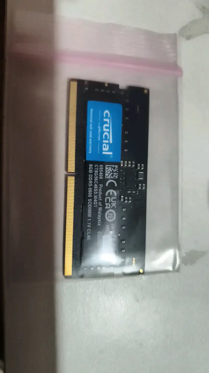 Memoria RAM Crucial 8GB DDR4 SODIMM - 1