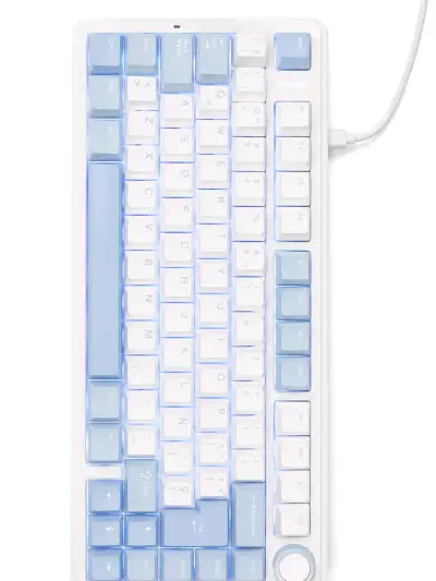 Teclado mecánico 75% RGB epomaker aula f75 español - miniatura 4
