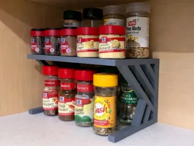 Estante organizador de especias de cocina - miniatura 1