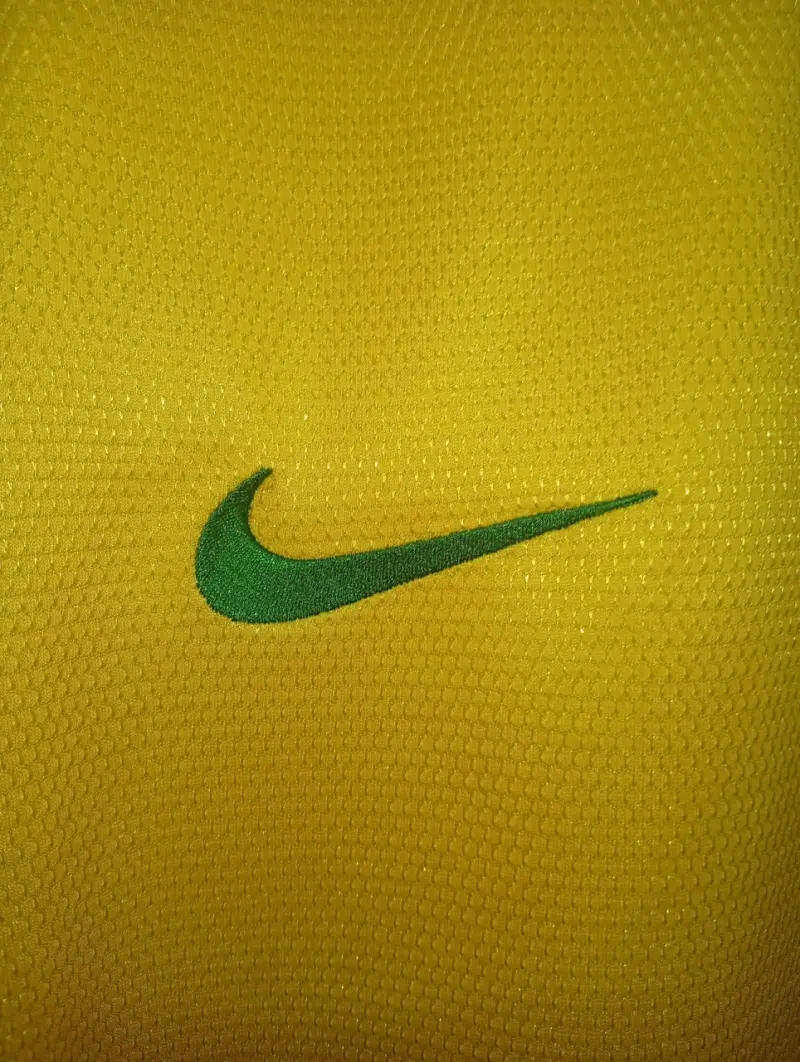 Camiseta Nike Brasil amarilla y verde - 3