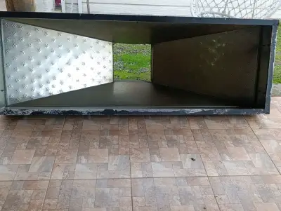 Campana extractora de acero para quincho - miniatura 2