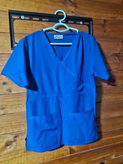 Blusa médica azul marca ripholia med - miniatura 1