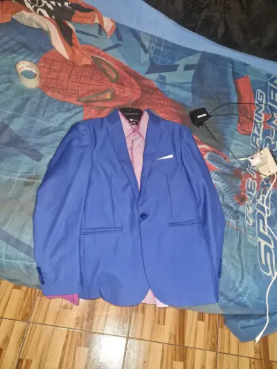 Blazer azul para hombre Fashion Park - miniatura 1